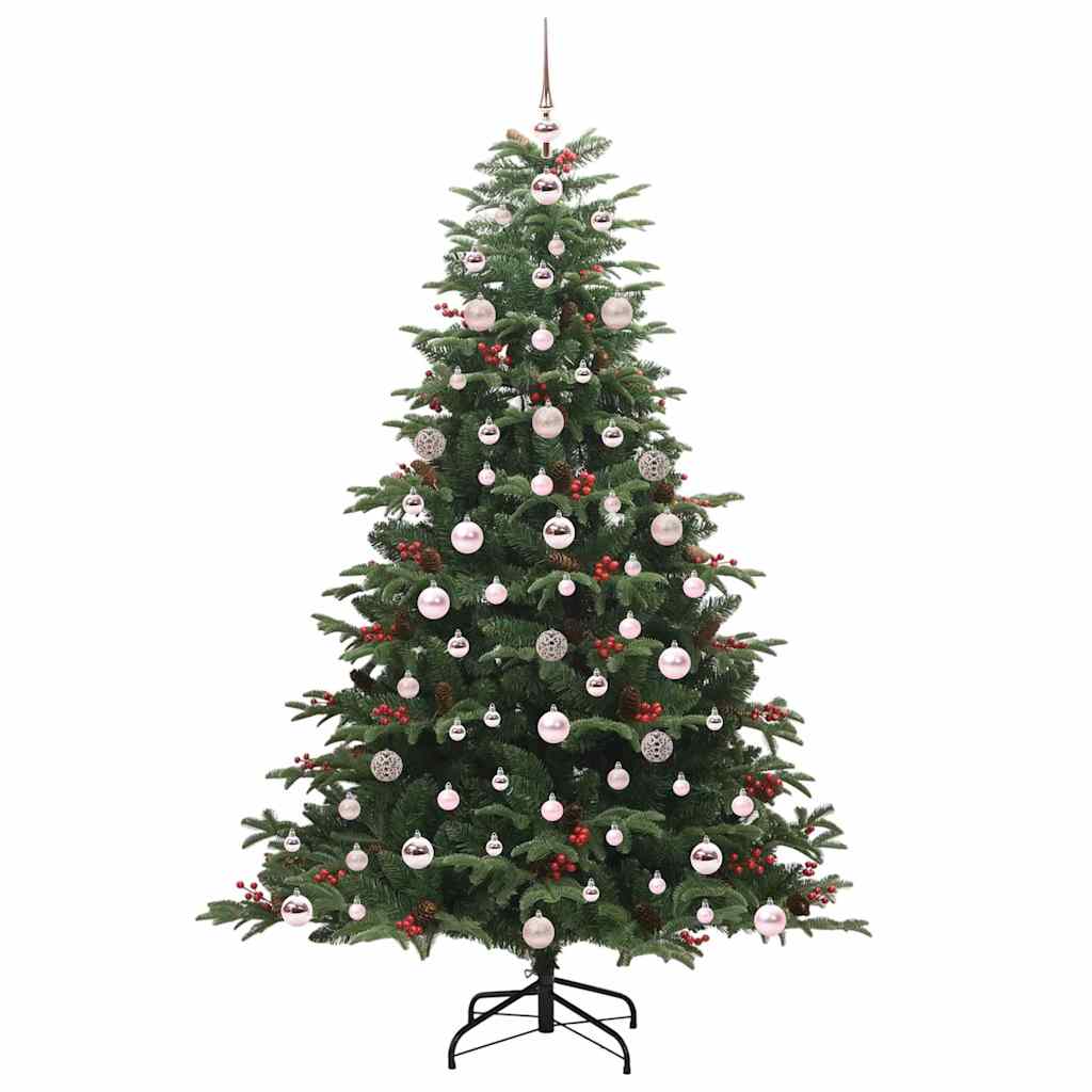 Kunstkerstboom Groen 180 cm PVC en Metaal en Plastic is nu te koop bij PeponiXL, paradijselijk wonen!