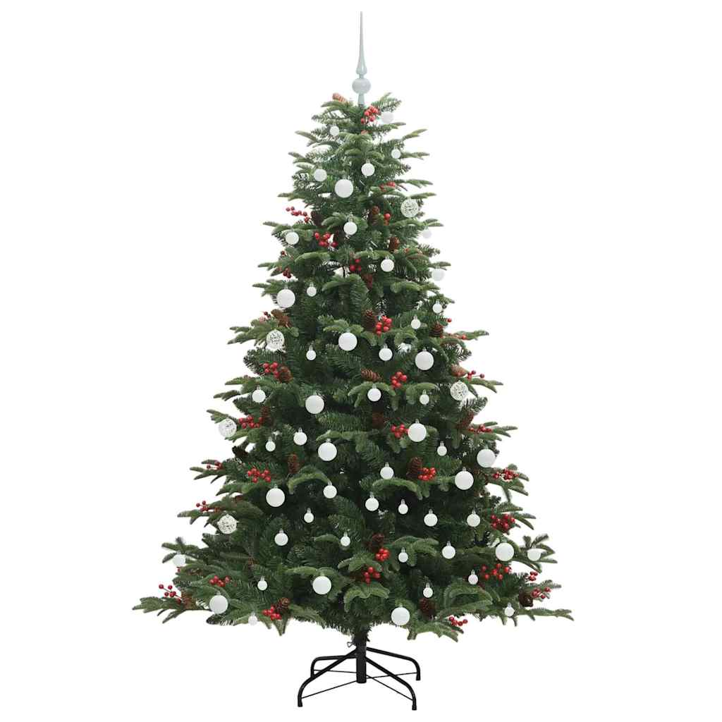 Kunstkerstboom Groen 180 cm PVC en Metaal en Plastic is nu te koop bij PeponiXL, paradijselijk wonen!