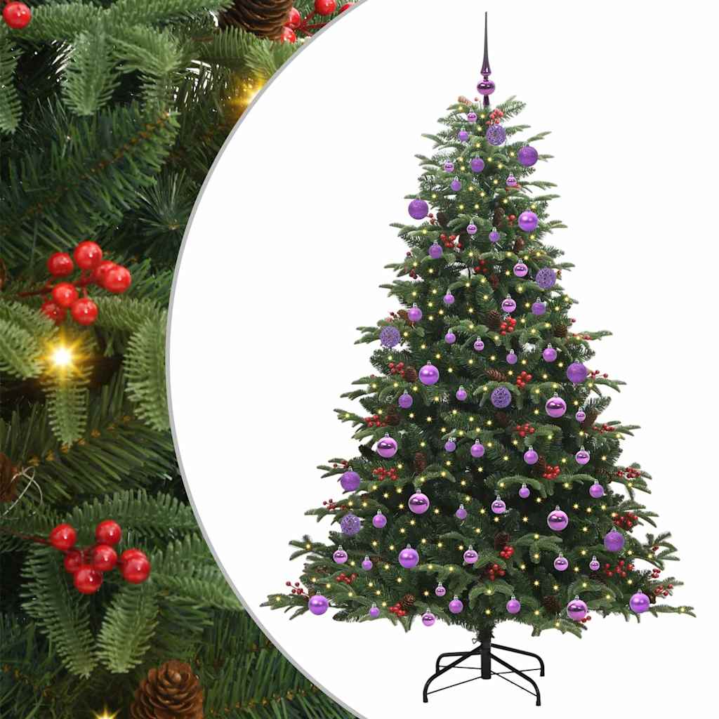Kunstkerstboom Groen 180 cm PVC en Metaal en Plastic is nu te koop bij PeponiXL, paradijselijk wonen!