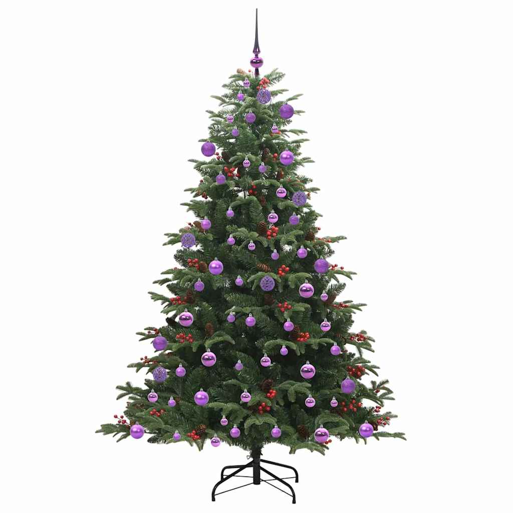Kunstkerstboom Groen 180 cm PVC en Metaal en Plastic is nu te koop bij PeponiXL, paradijselijk wonen!