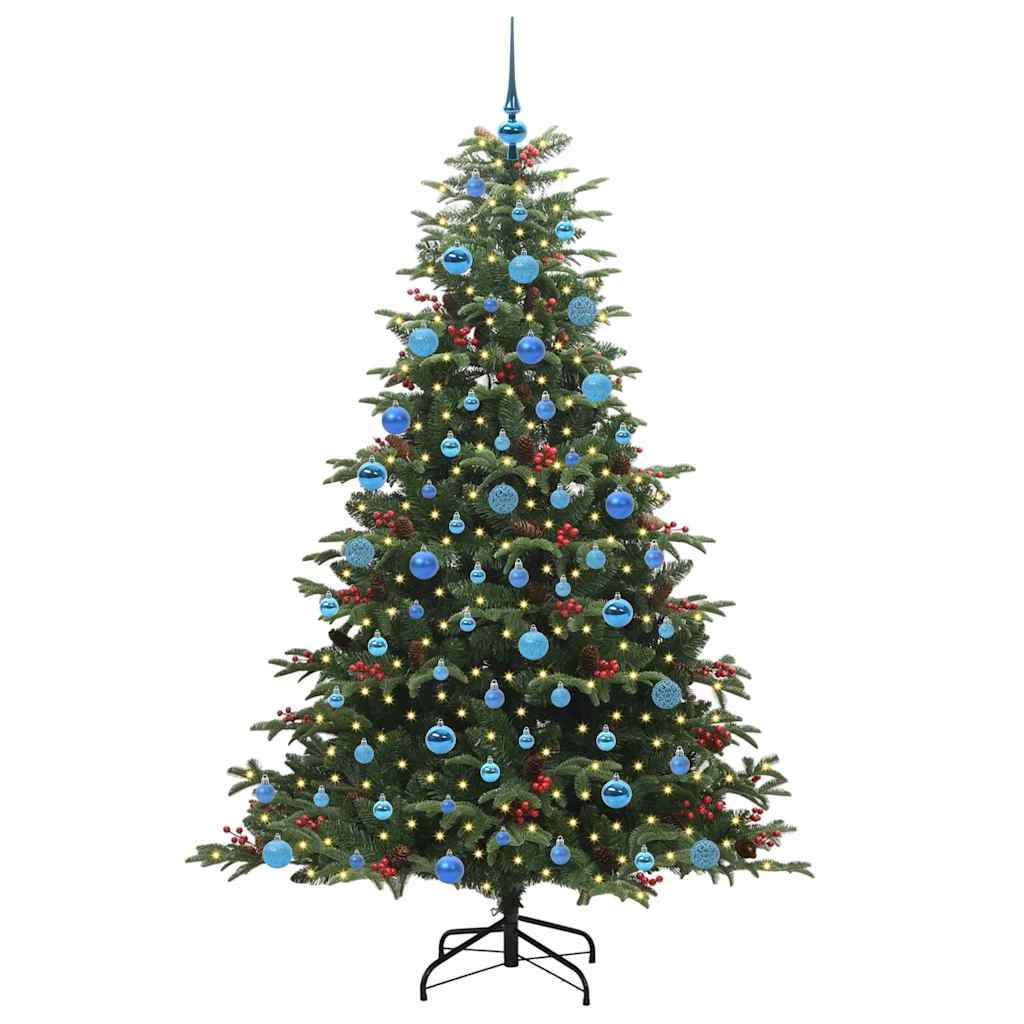 Kunstkerstboom Groen 180 cm PVC en Metaal en Plastic is nu te koop bij PeponiXL, paradijselijk wonen!