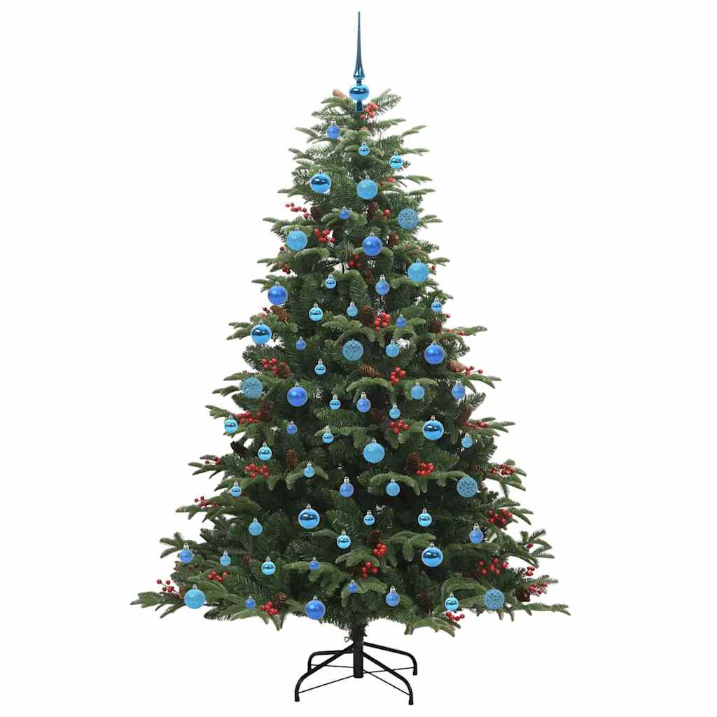 Kunstkerstboom Groen 180 cm PVC en Metaal en Plastic is nu te koop bij PeponiXL, paradijselijk wonen!