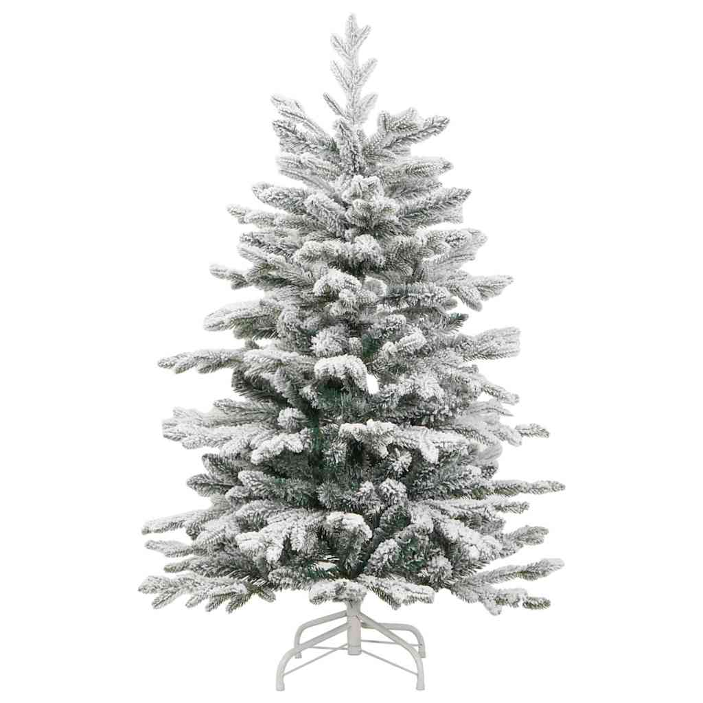 Kunstmatige Inklapbare Kerstboom Wit 150 cm PE en PVC is nu te koop bij PeponiXL, paradijselijk wonen!
