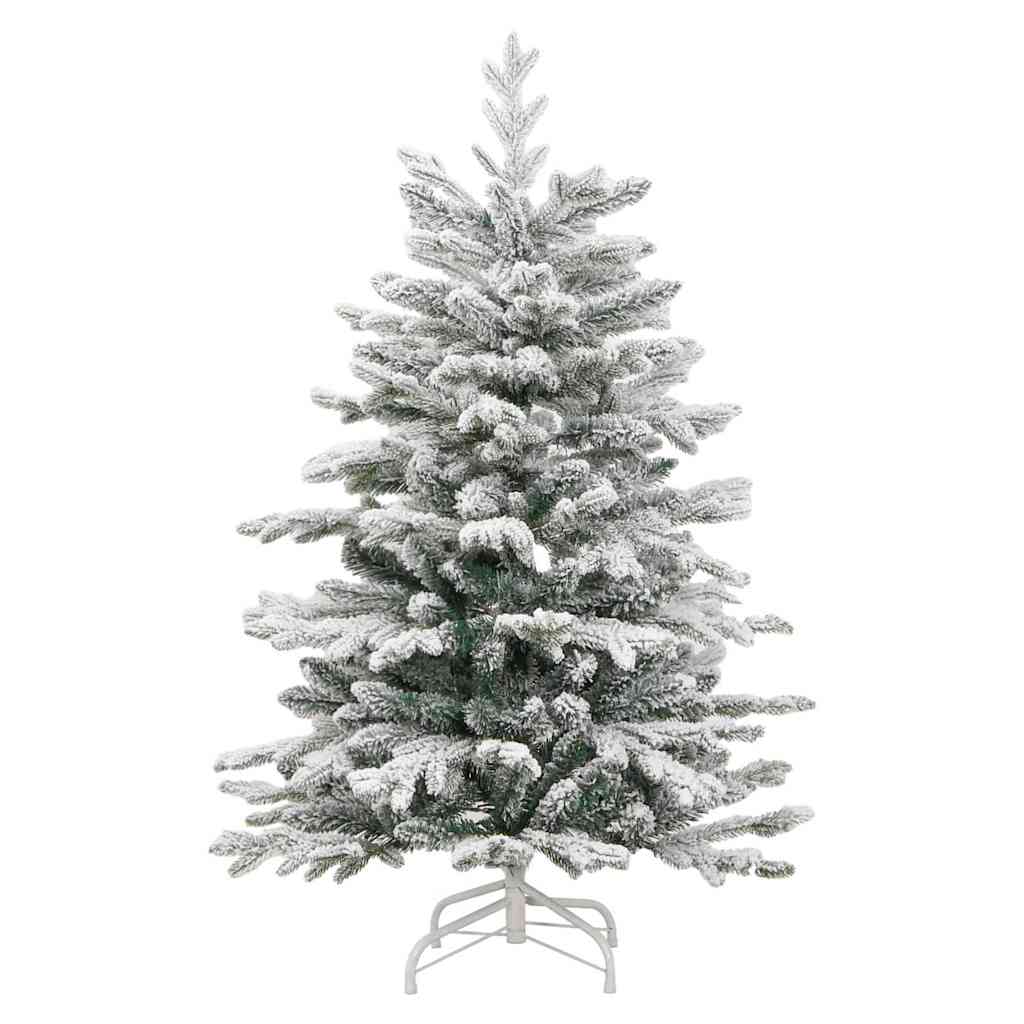 Kunstmatige Inklapbare Kerstboom Wit 150 cm PE en PVC is nu te koop bij PeponiXL, paradijselijk wonen!