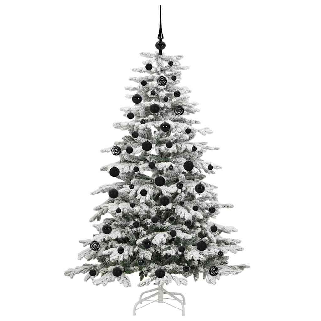 Kunstmatige Inklapbare Kerstboom Wit 180 cm PE en PVC is nu te koop bij PeponiXL, paradijselijk wonen!