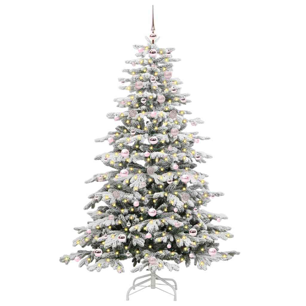 Kunstmatige Inklapbare Kerstboom Wit 180 cm PE en PVC is nu te koop bij PeponiXL, paradijselijk wonen!