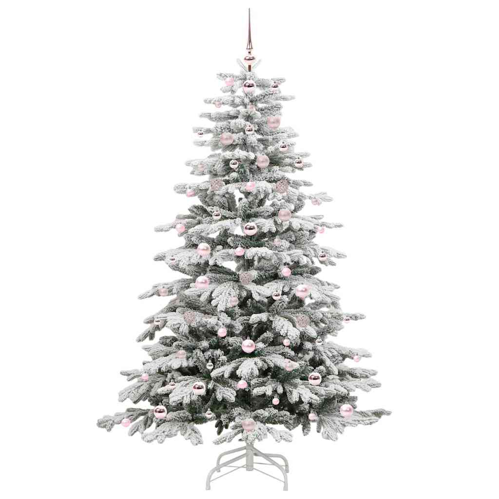 Kunstmatige Inklapbare Kerstboom Wit 180 cm PE en PVC is nu te koop bij PeponiXL, paradijselijk wonen!