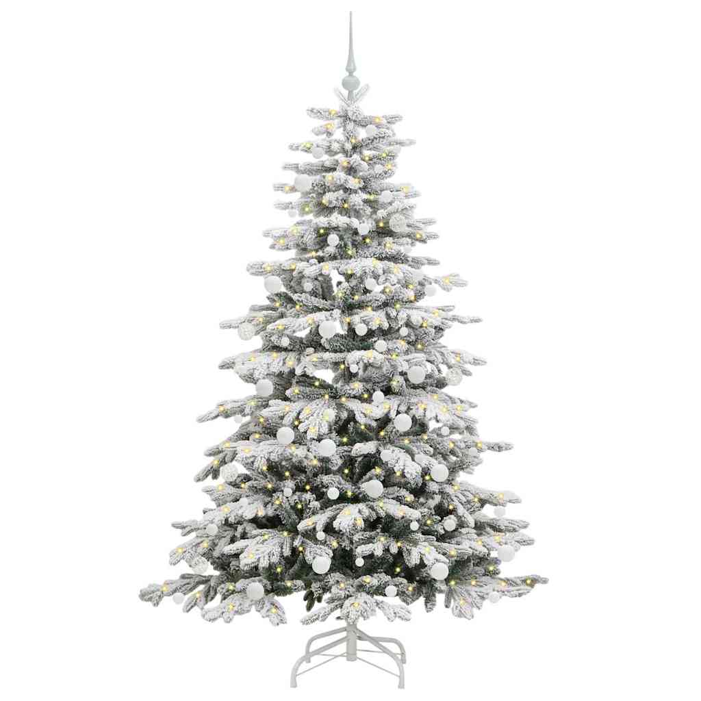 Kunstmatige Inklapbare Kerstboom Wit 180 cm PE en PVC is nu te koop bij PeponiXL, paradijselijk wonen!