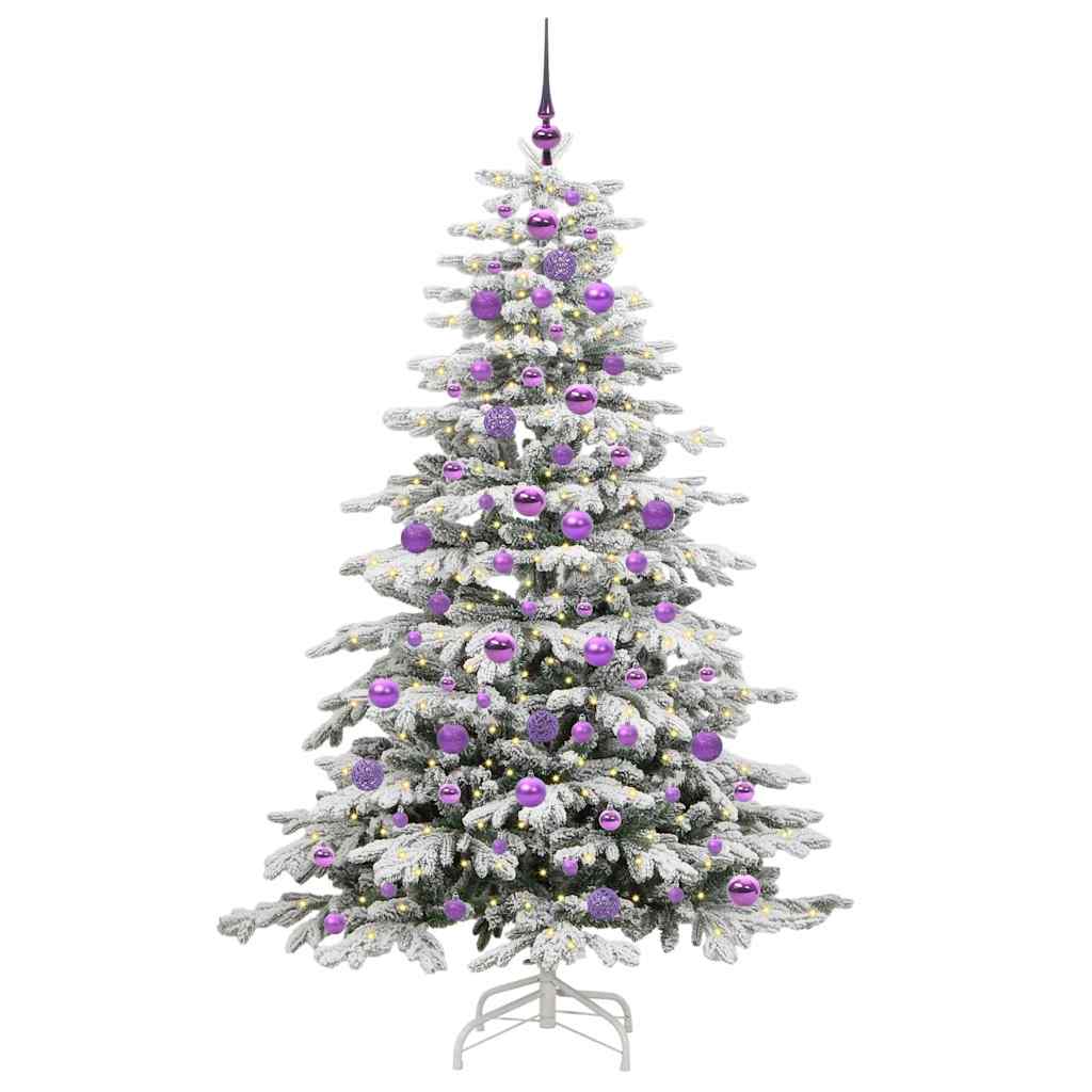 Kunstmatige Inklapbare Kerstboom Wit 180 cm PE en PVC is nu te koop bij PeponiXL, paradijselijk wonen!