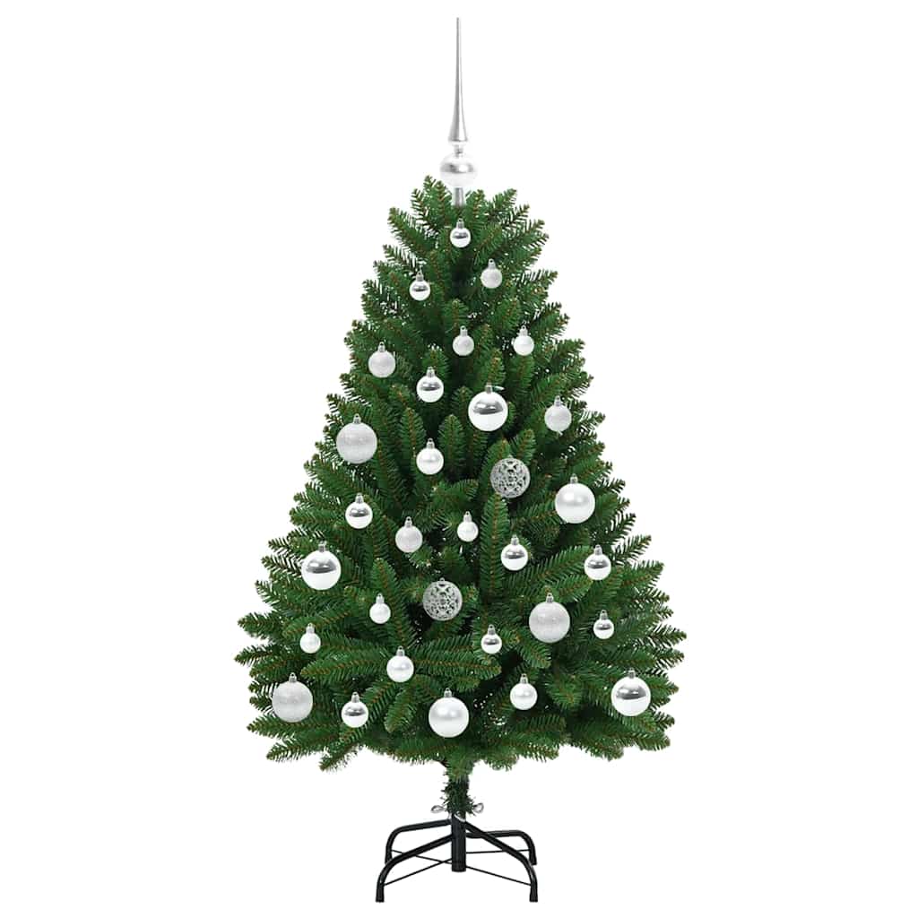 Kunstkerstboom met 150 LED Groen 120 cm PVC en Metaal is nu te koop bij PeponiXL, paradijselijk wonen!