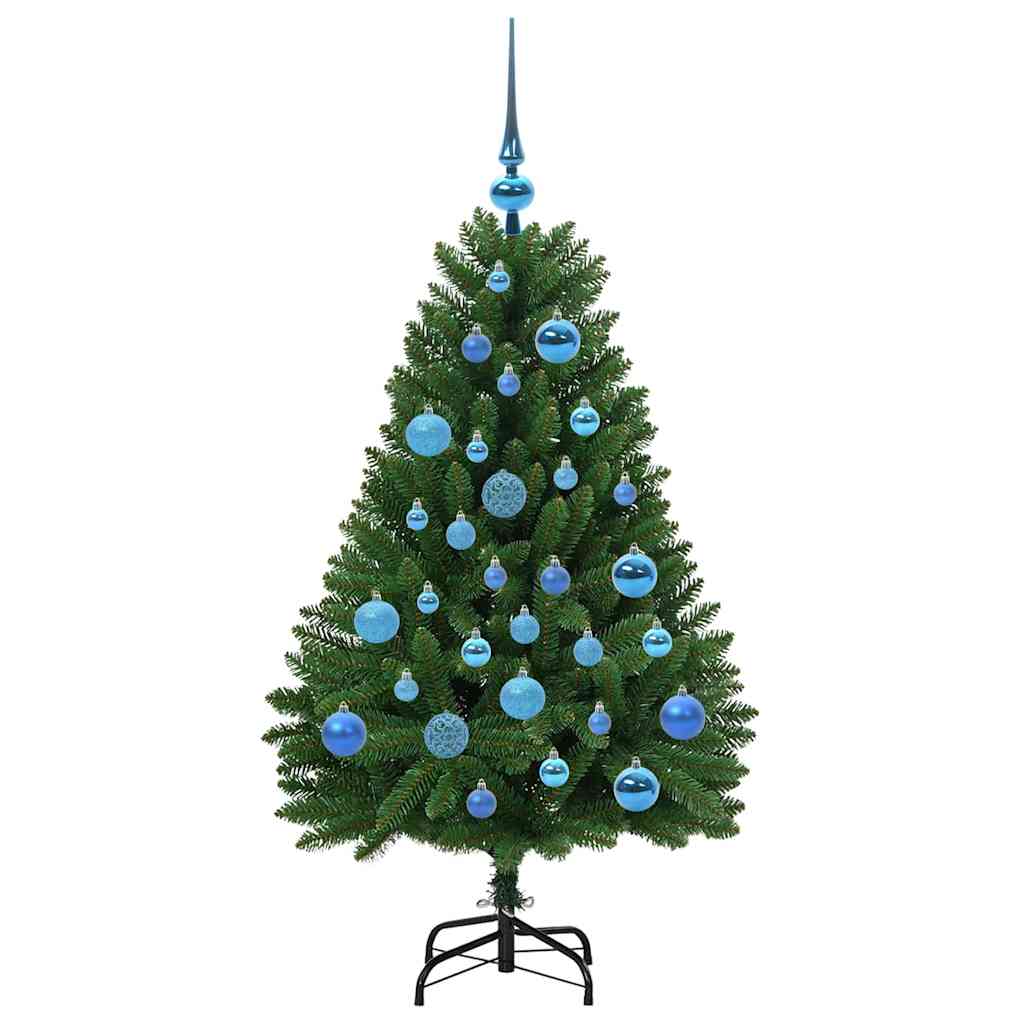 Kunstkerstboom met 150 LED Groen 120 cm PVC en Metaal is nu te koop bij PeponiXL, paradijselijk wonen!