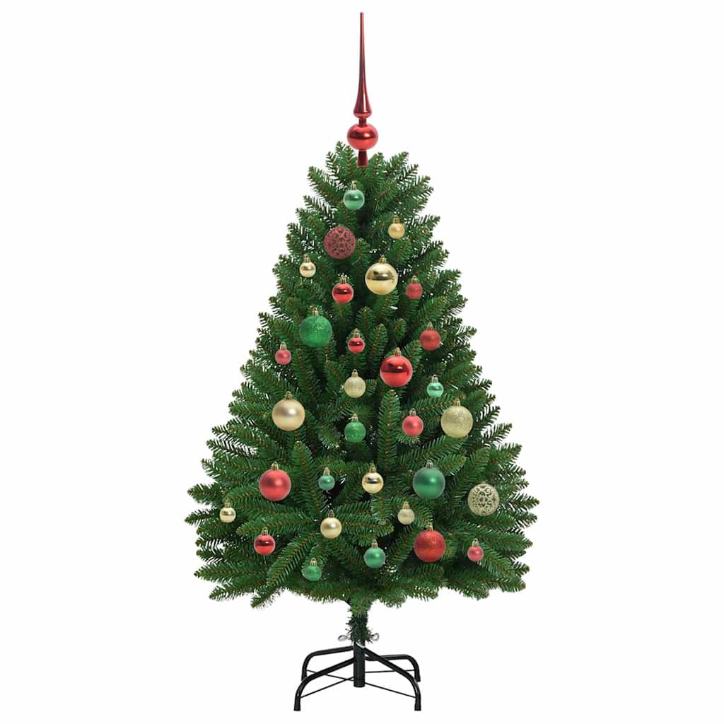 Kunstkerstboom met 150 LED Groen 120 cm PVC en Metaal is nu te koop bij PeponiXL, paradijselijk wonen!