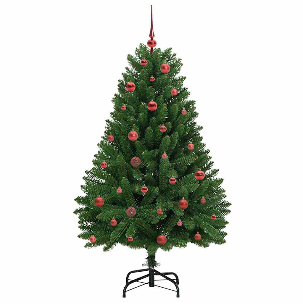 Kunstkerstboom met 150 LED Groen 150 cm PVC en Metaal is nu te koop bij PeponiXL, paradijselijk wonen!