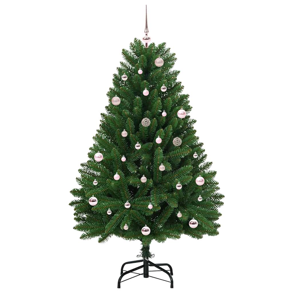 Kunstkerstboom met 150 LED Groen 150 cm PVC en Metaal is nu te koop bij PeponiXL, paradijselijk wonen!