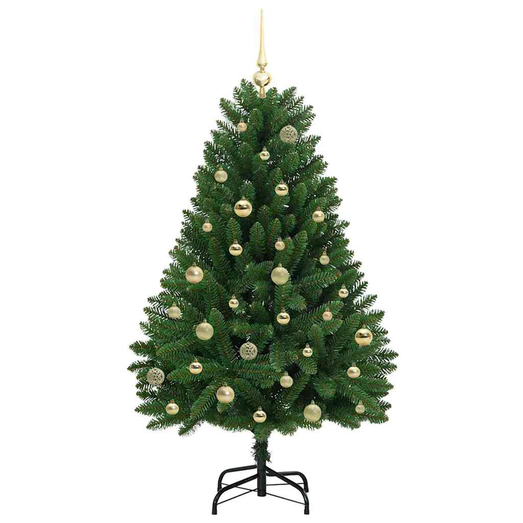 Kunstkerstboom met 150 LED Groen 150 cm PVC en Metaal is nu te koop bij PeponiXL, paradijselijk wonen!