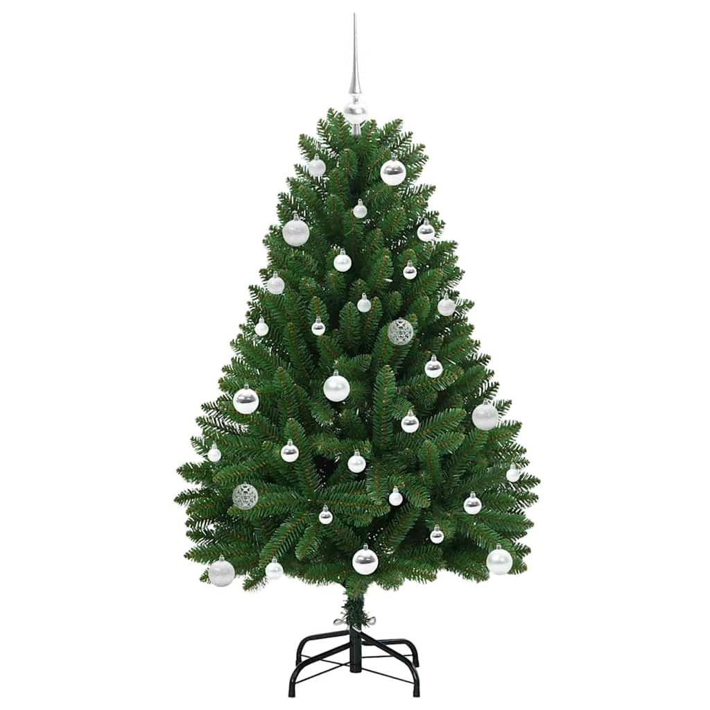 Kunstkerstboom met 150 LED Groen 150 cm PVC en Metaal is nu te koop bij PeponiXL, paradijselijk wonen!