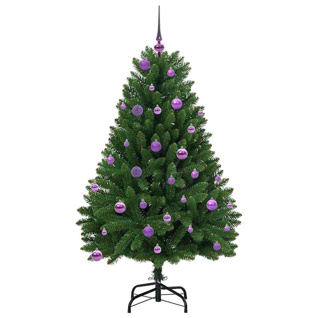 Kunstkerstboom met 150 LED Groen 150 cm PVC en Metaal is nu te koop bij PeponiXL, paradijselijk wonen!