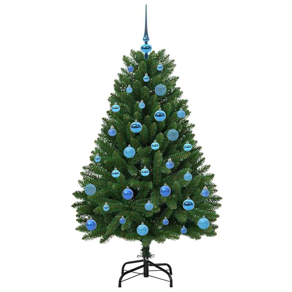 Kunstkerstboom met 150 LED Groen 150 cm PVC en Metaal is nu te koop bij PeponiXL, paradijselijk wonen!