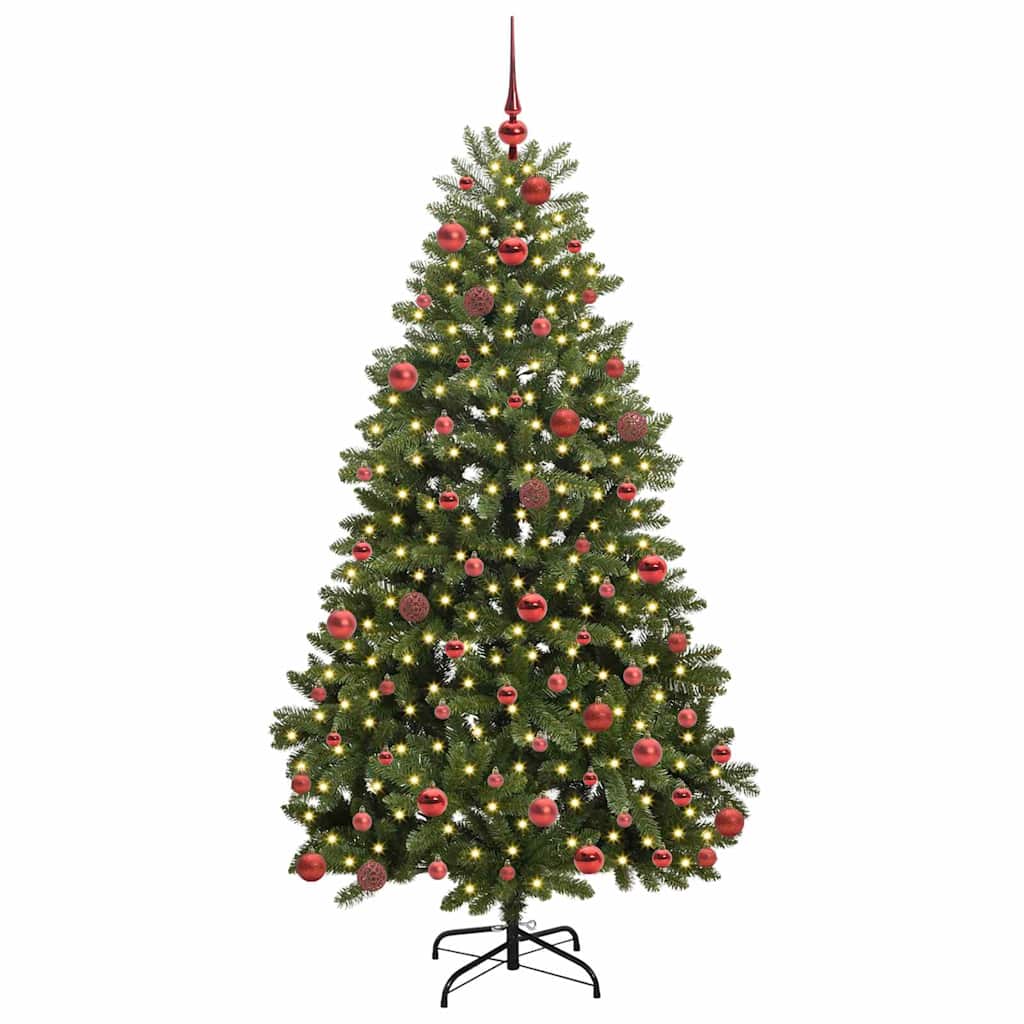 Kunstkerstboom met 300 LED Groen 180 cm PVC en Metaal is nu te koop bij PeponiXL, paradijselijk wonen!