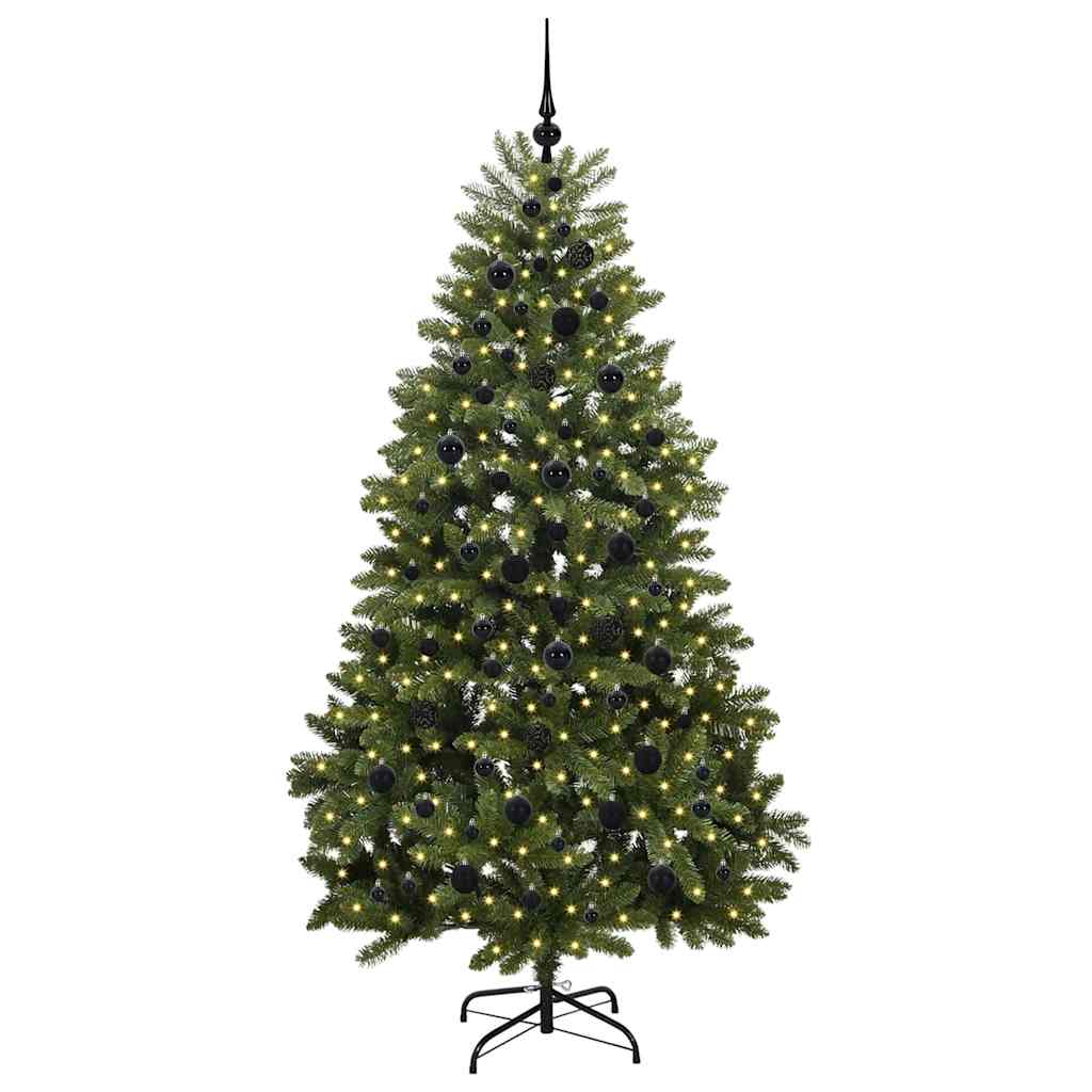 Kunstkerstboom met 300 LED Groen 210 cm PVC en Metaal is nu te koop bij PeponiXL, paradijselijk wonen!