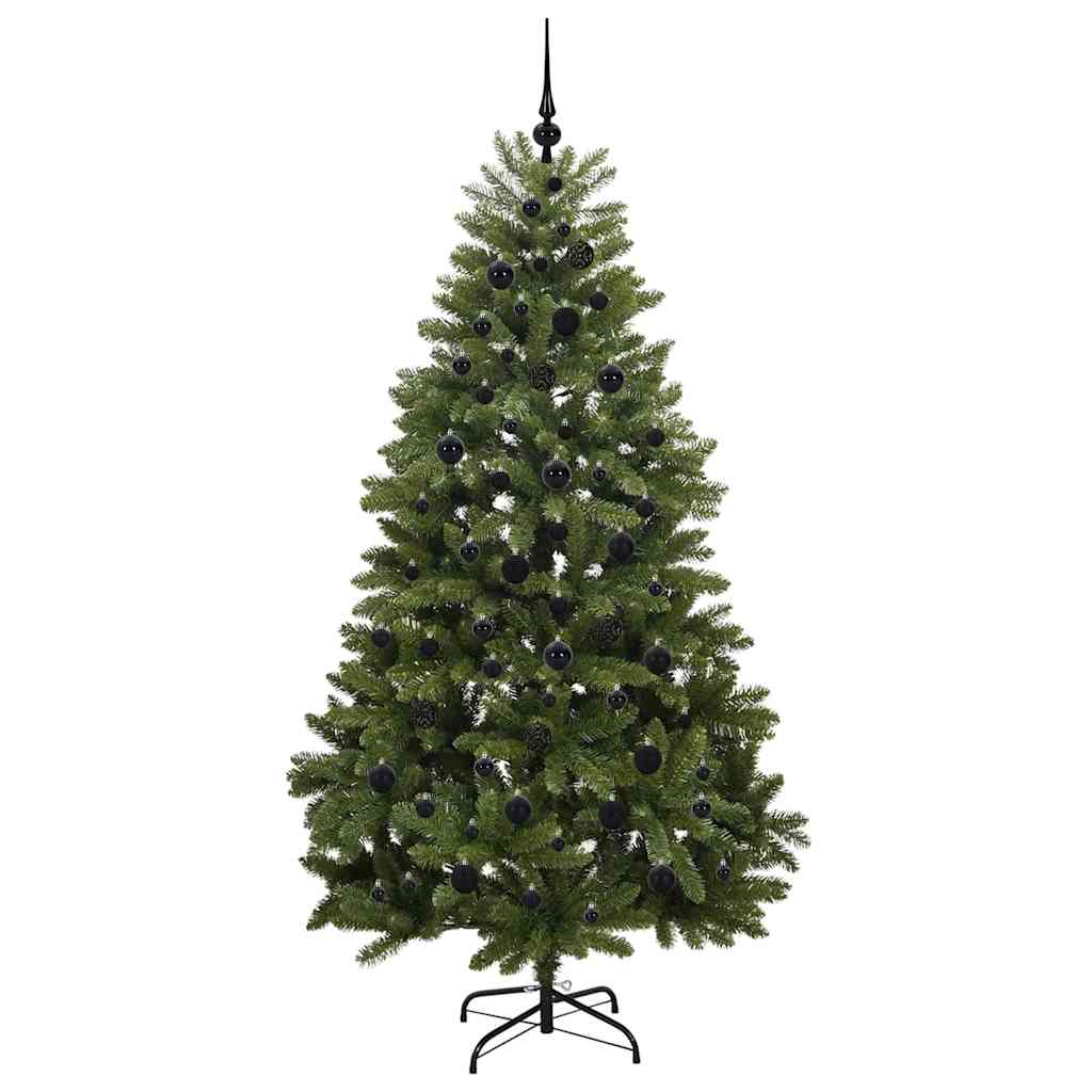 Kunstkerstboom met 300 LED Groen 210 cm PVC en Metaal is nu te koop bij PeponiXL, paradijselijk wonen!