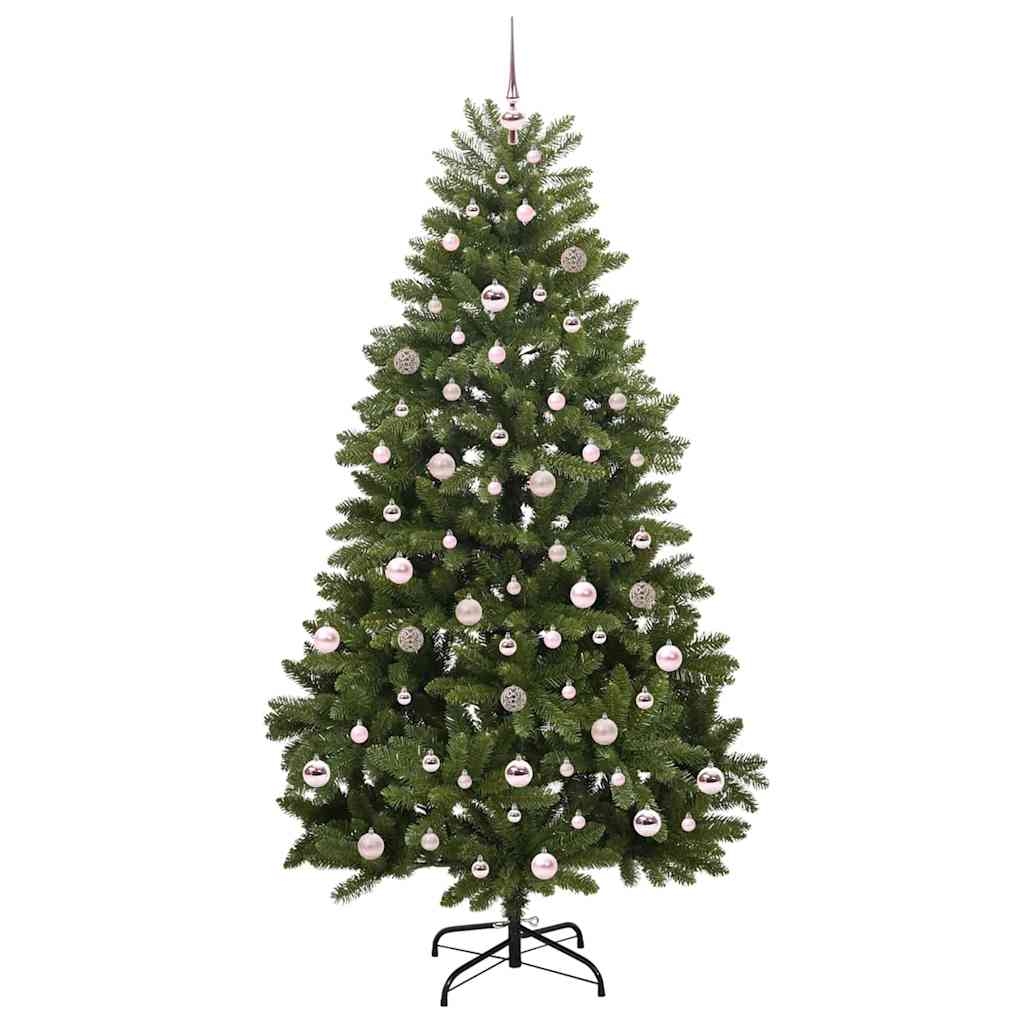 Kunstkerstboom met 300 LED Groen 210 cm PVC en Metaal is nu te koop bij PeponiXL, paradijselijk wonen!