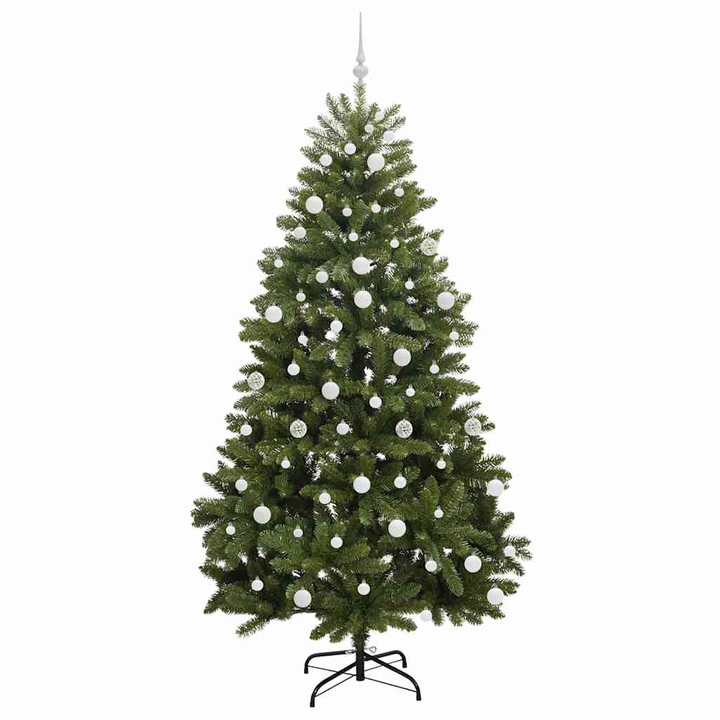 Kunstkerstboom met 300 LED Groen 210 cm PVC en Metaal is nu te koop bij PeponiXL, paradijselijk wonen!