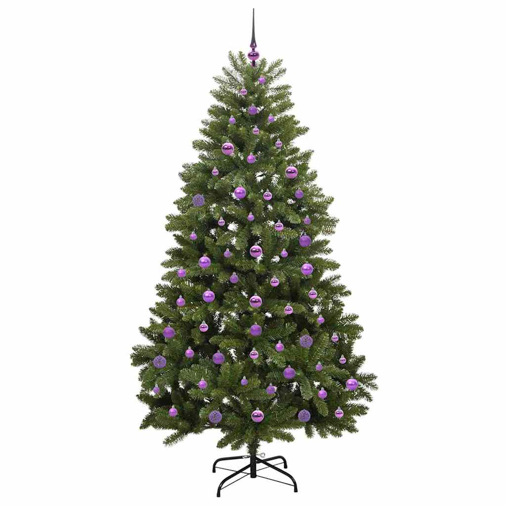 Kunstkerstboom met 300 LED Groen 210 cm PVC en Metaal is nu te koop bij PeponiXL, paradijselijk wonen!