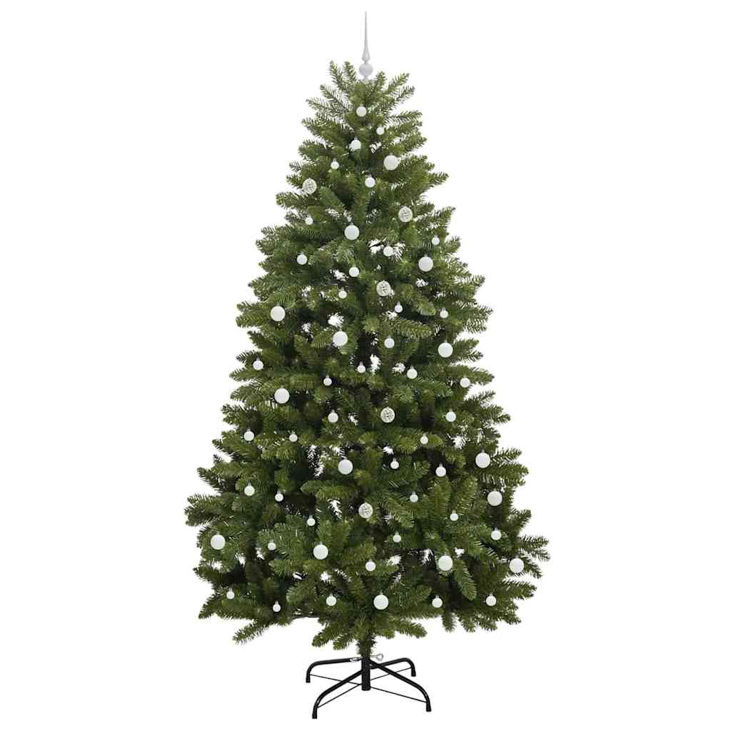 Kunstkerstboom met 300 LED Groen 240 cm PVC en Metaal is nu te koop bij PeponiXL, paradijselijk wonen!