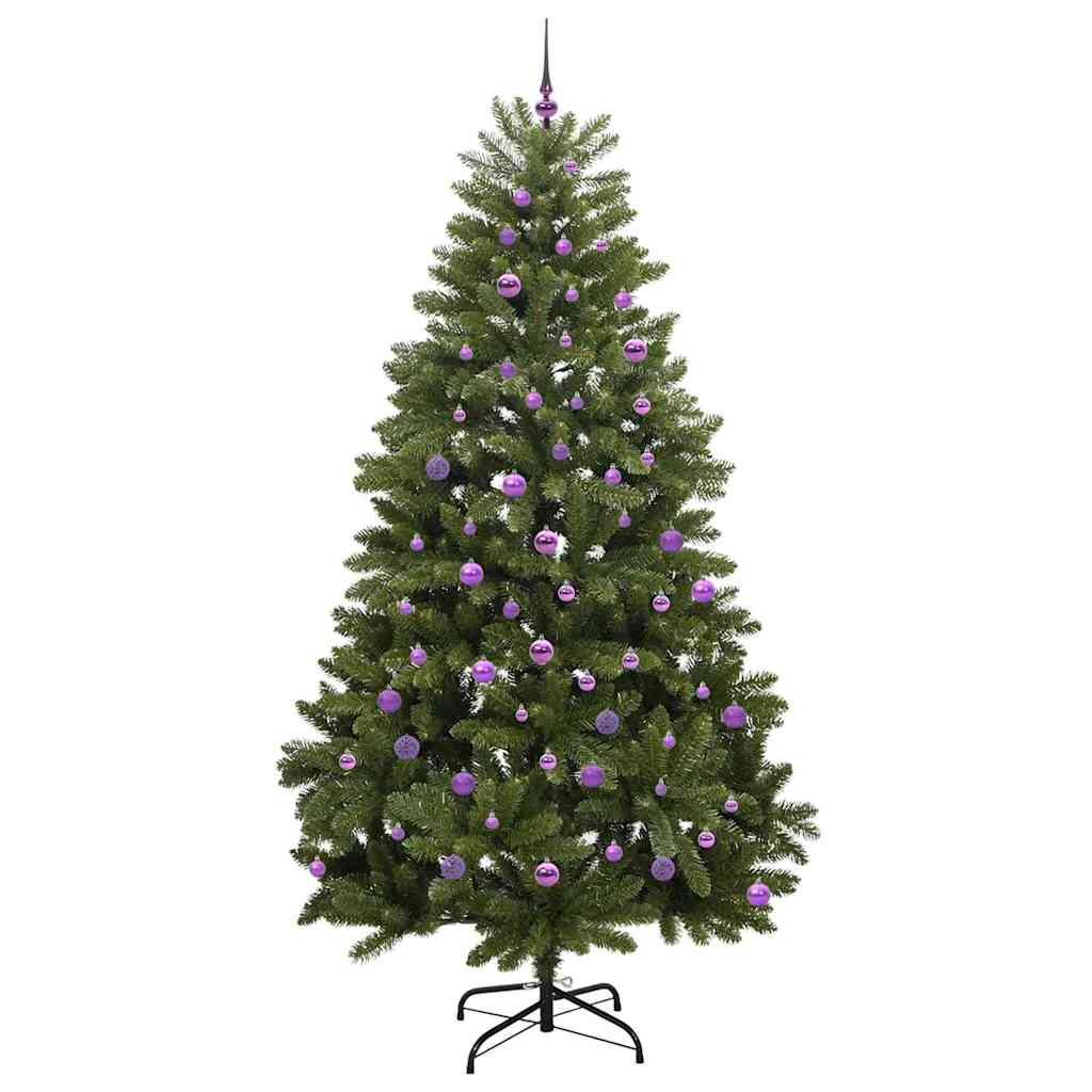 Kunstkerstboom met 300 LED Groen 240 cm PVC en Metaal is nu te koop bij PeponiXL, paradijselijk wonen!