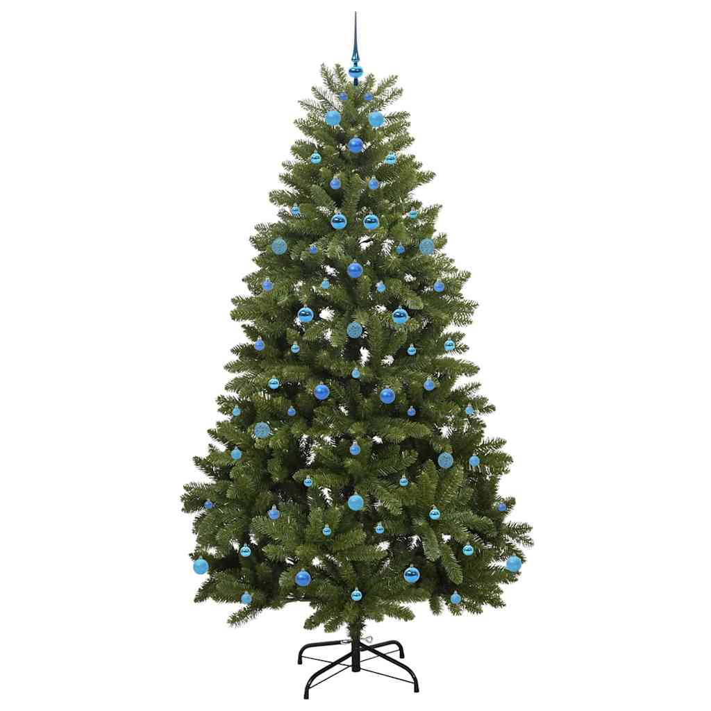 Kunstkerstboom met 300 LED Groen 240 cm PVC en Metaal is nu te koop bij PeponiXL, paradijselijk wonen!