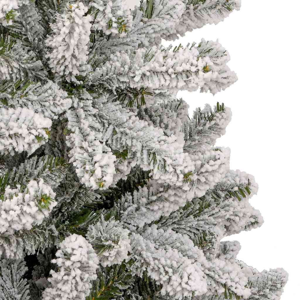 Kunstkerstboom met 300 LED Groen en Wit 210 cm PVC en Metaal is nu te koop bij PeponiXL, paradijselijk wonen!