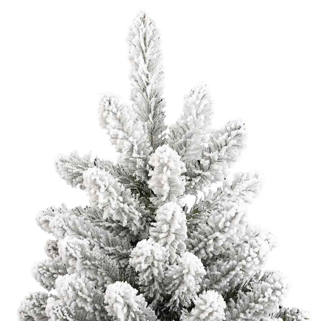 Kunstkerstboom met 300 LED Groen en Wit 240 cm PVC en Metaal is nu te koop bij PeponiXL, paradijselijk wonen!