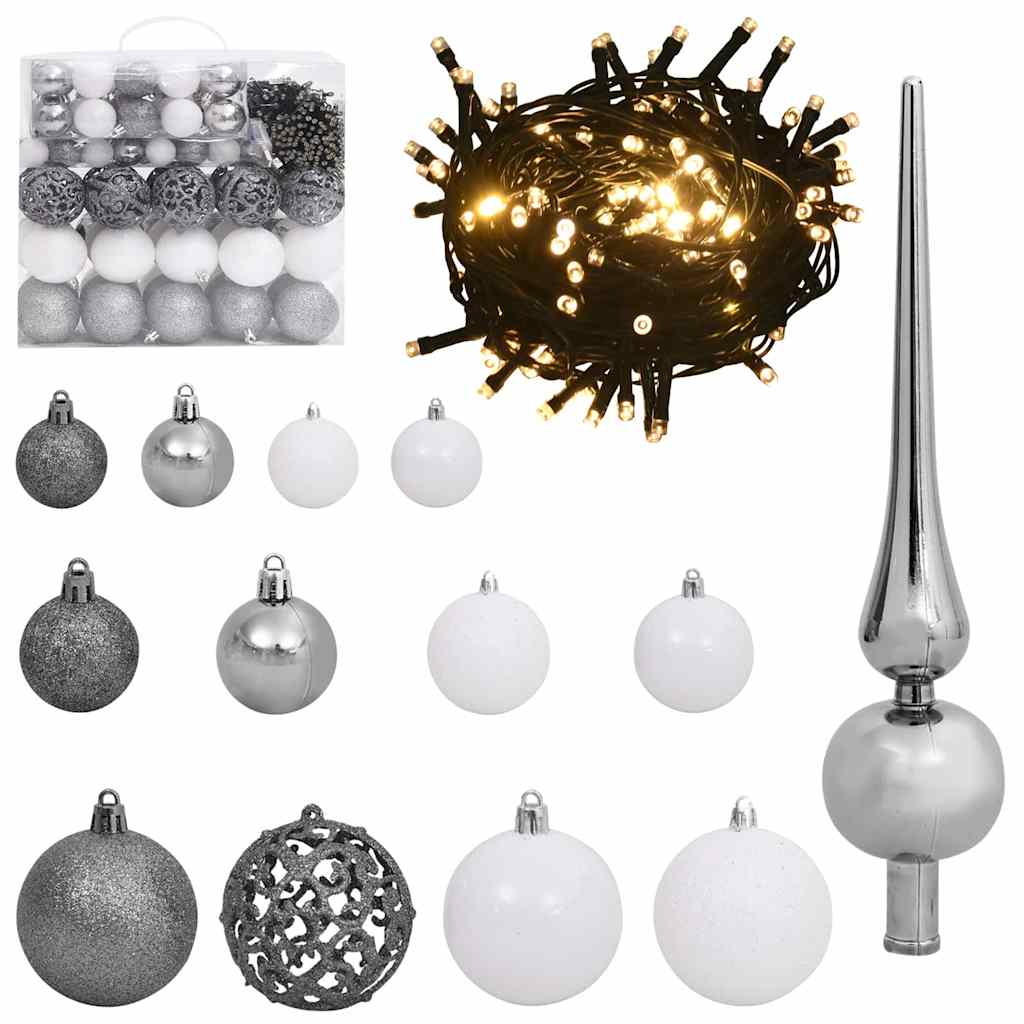 Kunstkerstboom met 150 LED Groen 120 cm PVC en Plastic en Staal is nu te koop bij PeponiXL, paradijselijk wonen!
