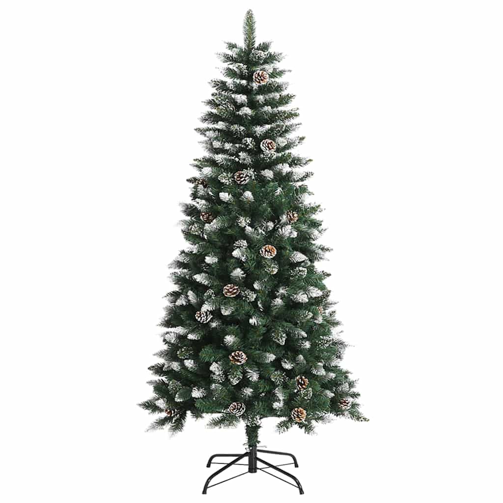 Kunstkerstboom met 150 LED Groen 120 cm PVC en Plastic en Staal is nu te koop bij PeponiXL, paradijselijk wonen!