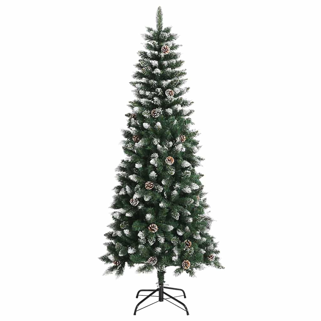 Kunstkerstboom met 300 LED Groen 180 cm PVC en Plastic en Staal is nu te koop bij PeponiXL, paradijselijk wonen!