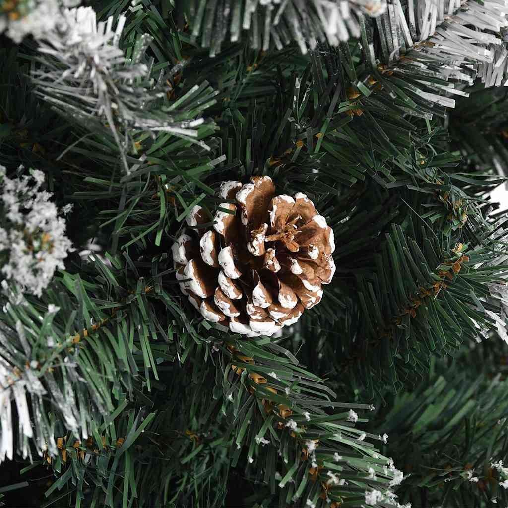 Kunstkerstboom met 300 LED Groen 180 cm PVC en Plastic en Staal is nu te koop bij PeponiXL, paradijselijk wonen!