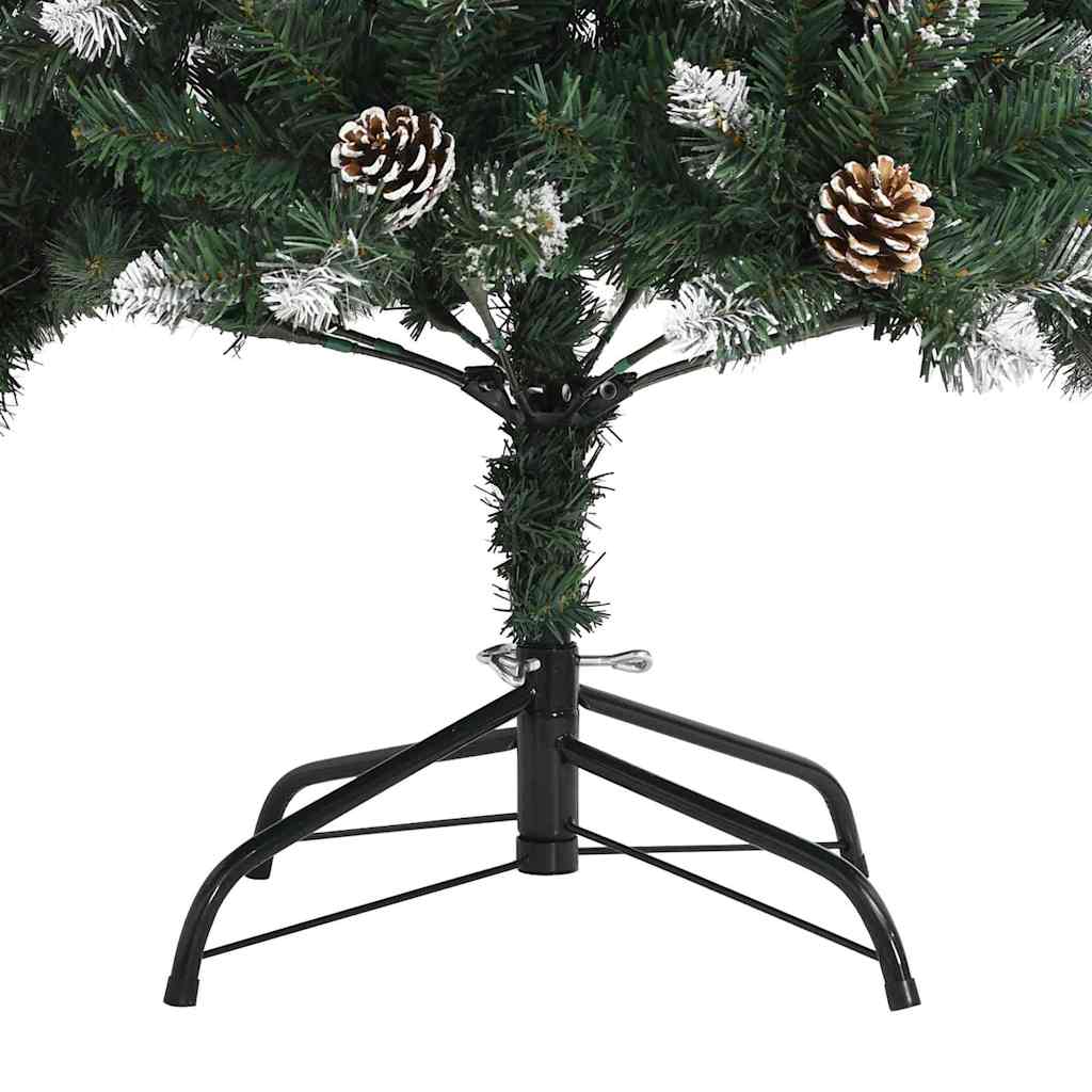 Kunstkerstboom met 300 LED Groen 210 cm PVC en Plastic en Staal is nu te koop bij PeponiXL, paradijselijk wonen!