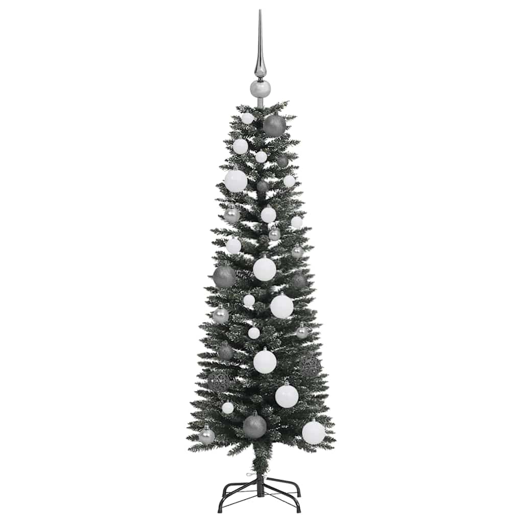 Kunstkerstboom met 150 LED Groen 120 cm PVC en Plastic en Staal is nu te koop bij PeponiXL, paradijselijk wonen!