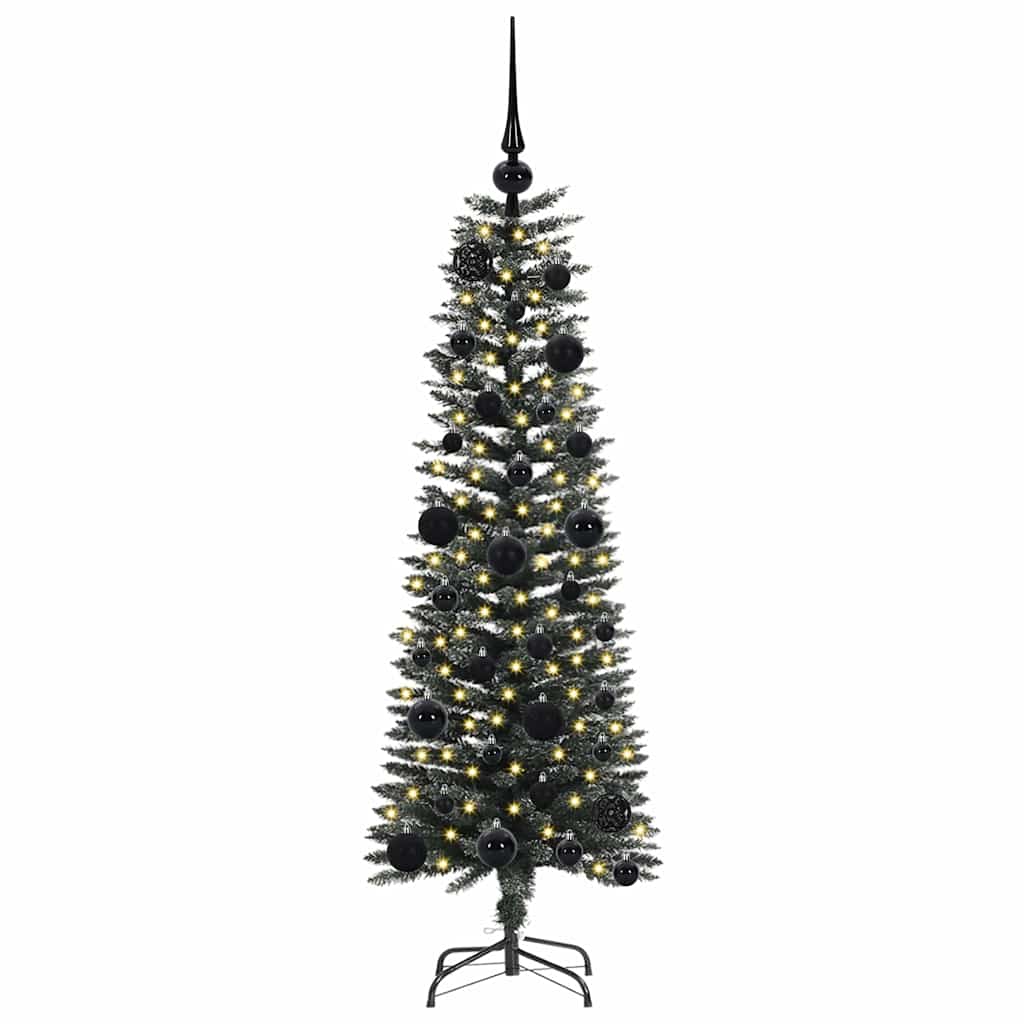 Kunstkerstboom met 150 LED Groen 120 cm PVC en Plastic en Staal is nu te koop bij PeponiXL, paradijselijk wonen!