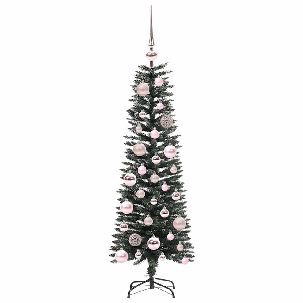 Kunstkerstboom met 150 LED Groen 120 cm PVC en Plastic en Staal is nu te koop bij PeponiXL, paradijselijk wonen!