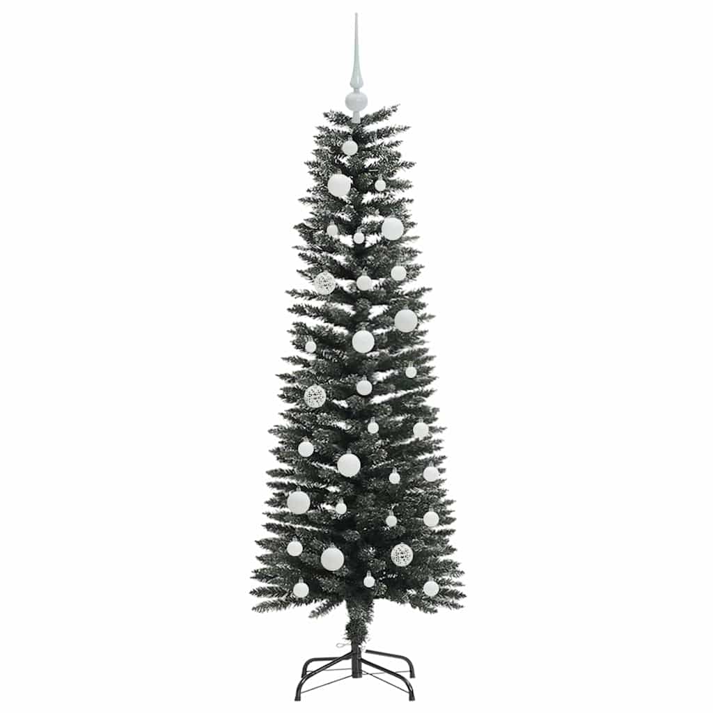 Kunstkerstboom met 150 LED Groen 120 cm PVC en Plastic en Staal is nu te koop bij PeponiXL, paradijselijk wonen!