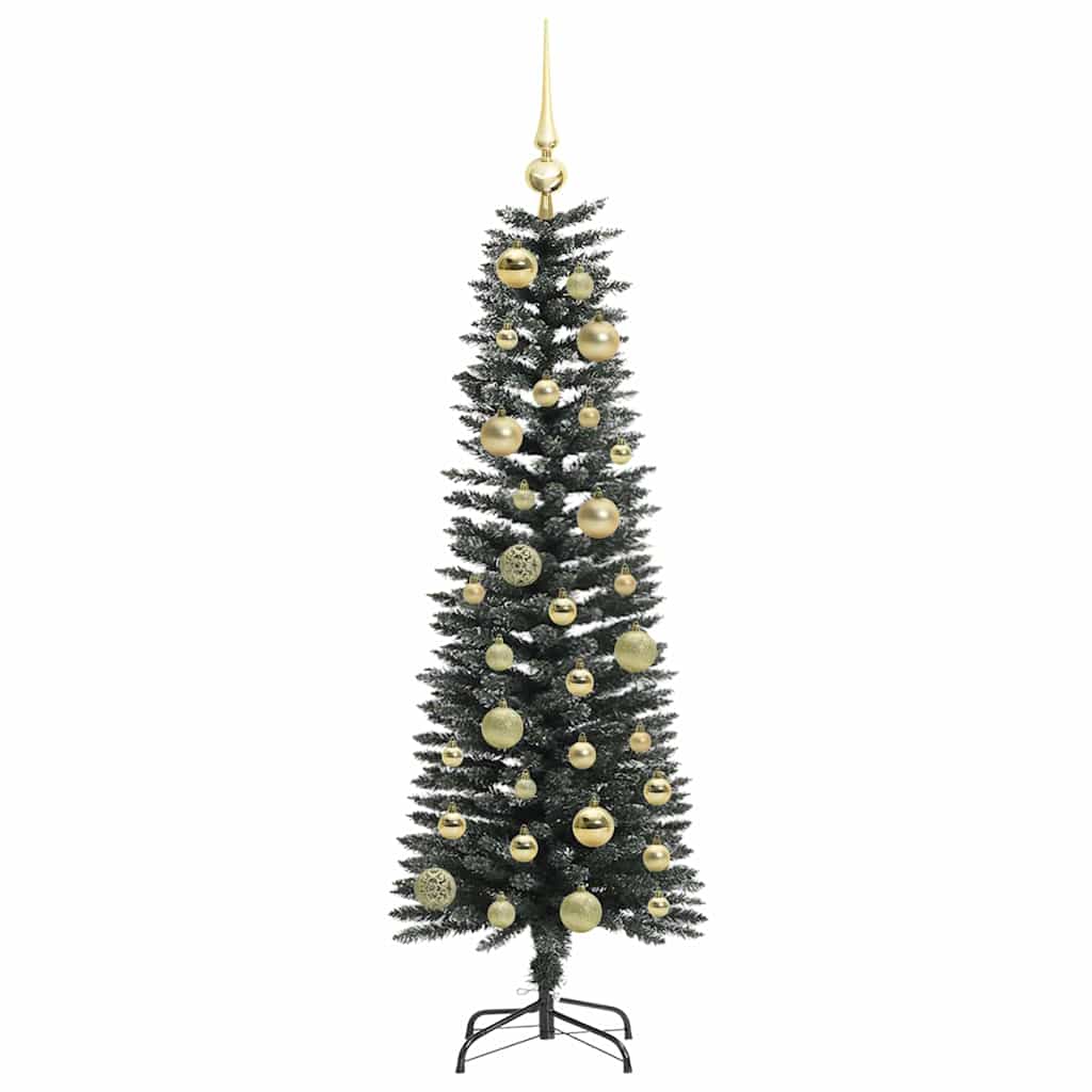 Kunstkerstboom met 150 LED Groen 120 cm PVC en Plastic en Staal is nu te koop bij PeponiXL, paradijselijk wonen!
