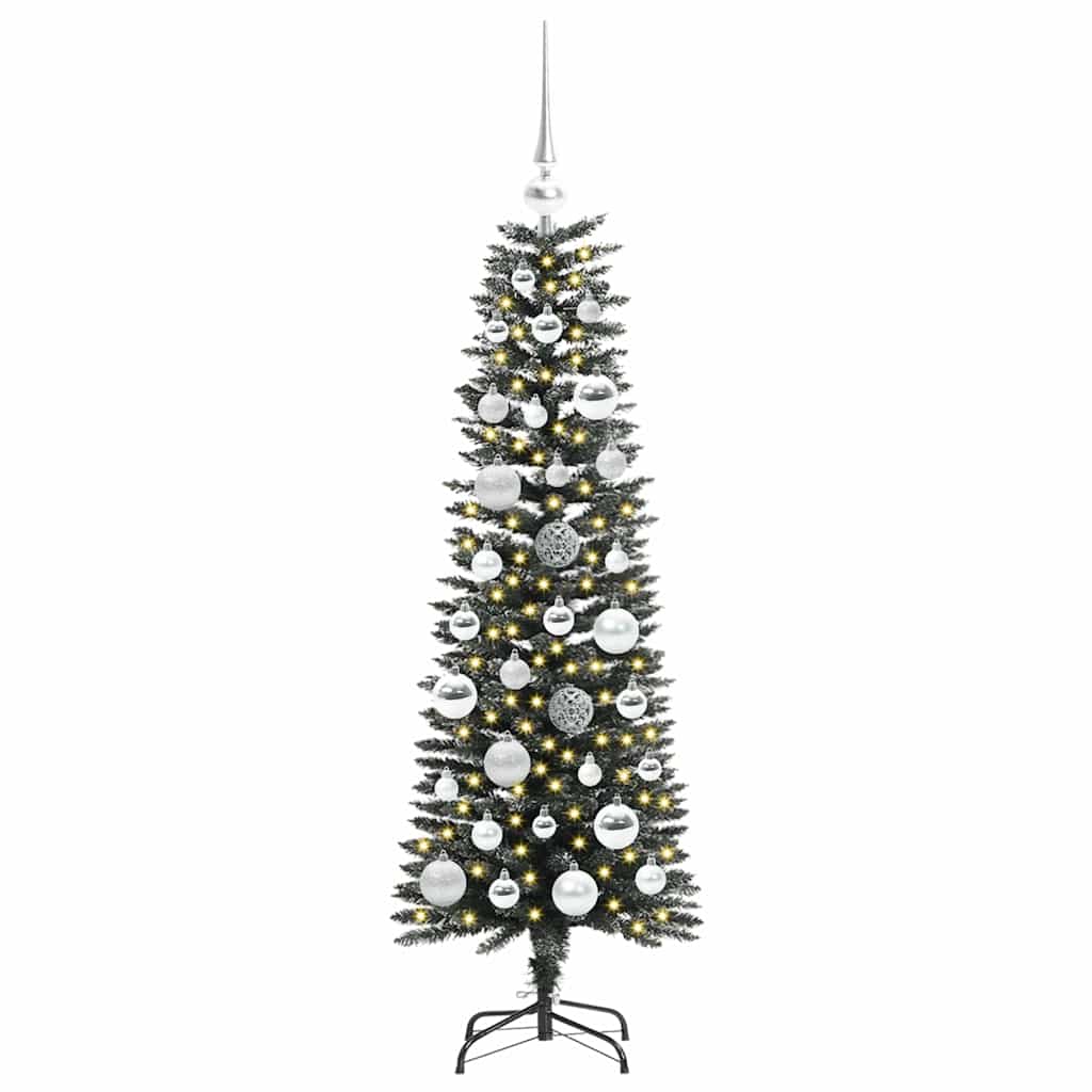 Kunstkerstboom met 150 LED Groen 120 cm PVC en Plastic en Staal is nu te koop bij PeponiXL, paradijselijk wonen!