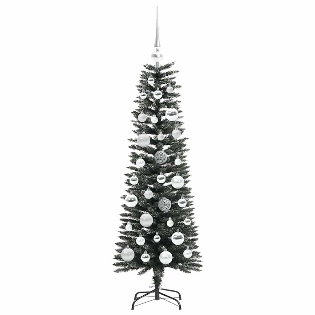 Kunstkerstboom met 150 LED Groen 120 cm PVC en Plastic en Staal is nu te koop bij PeponiXL, paradijselijk wonen!