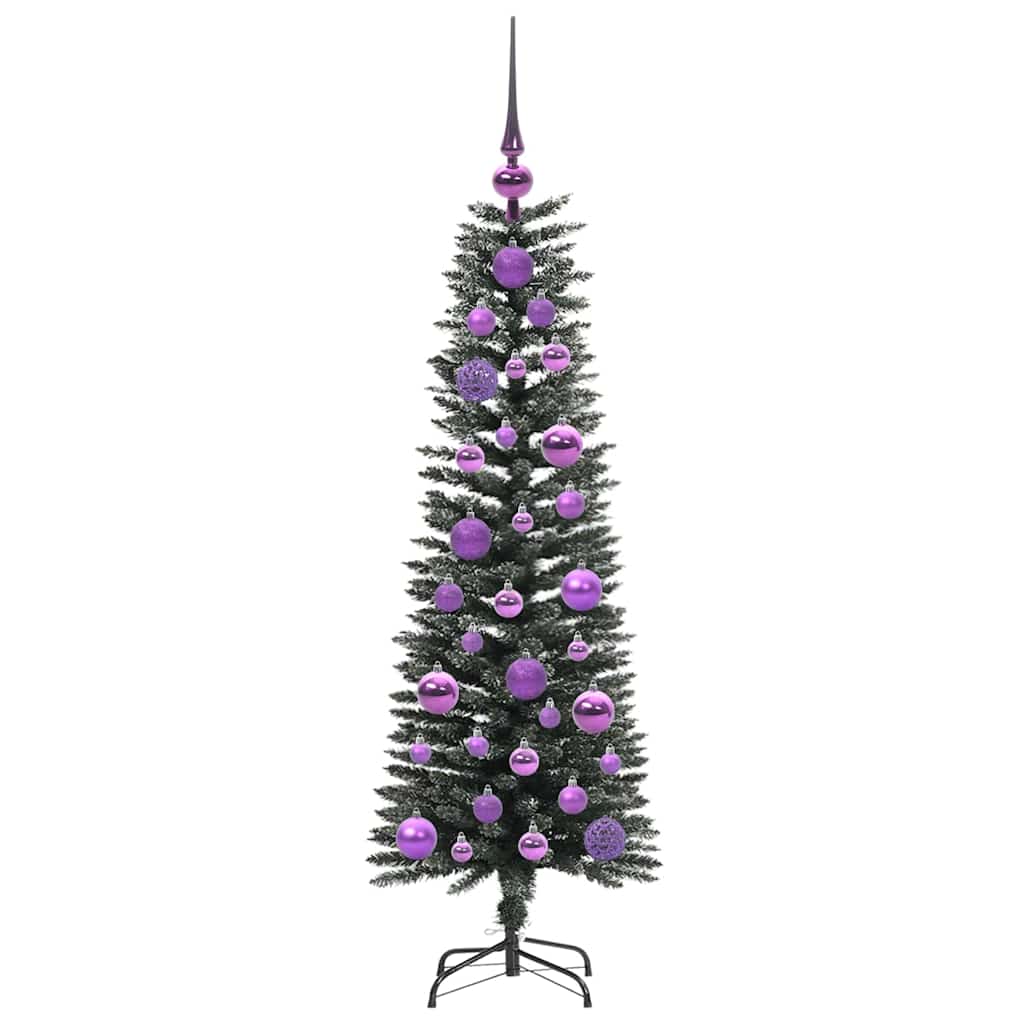 Kunstkerstboom met 150 LED Groen 120 cm PVC en Plastic en Staal is nu te koop bij PeponiXL, paradijselijk wonen!