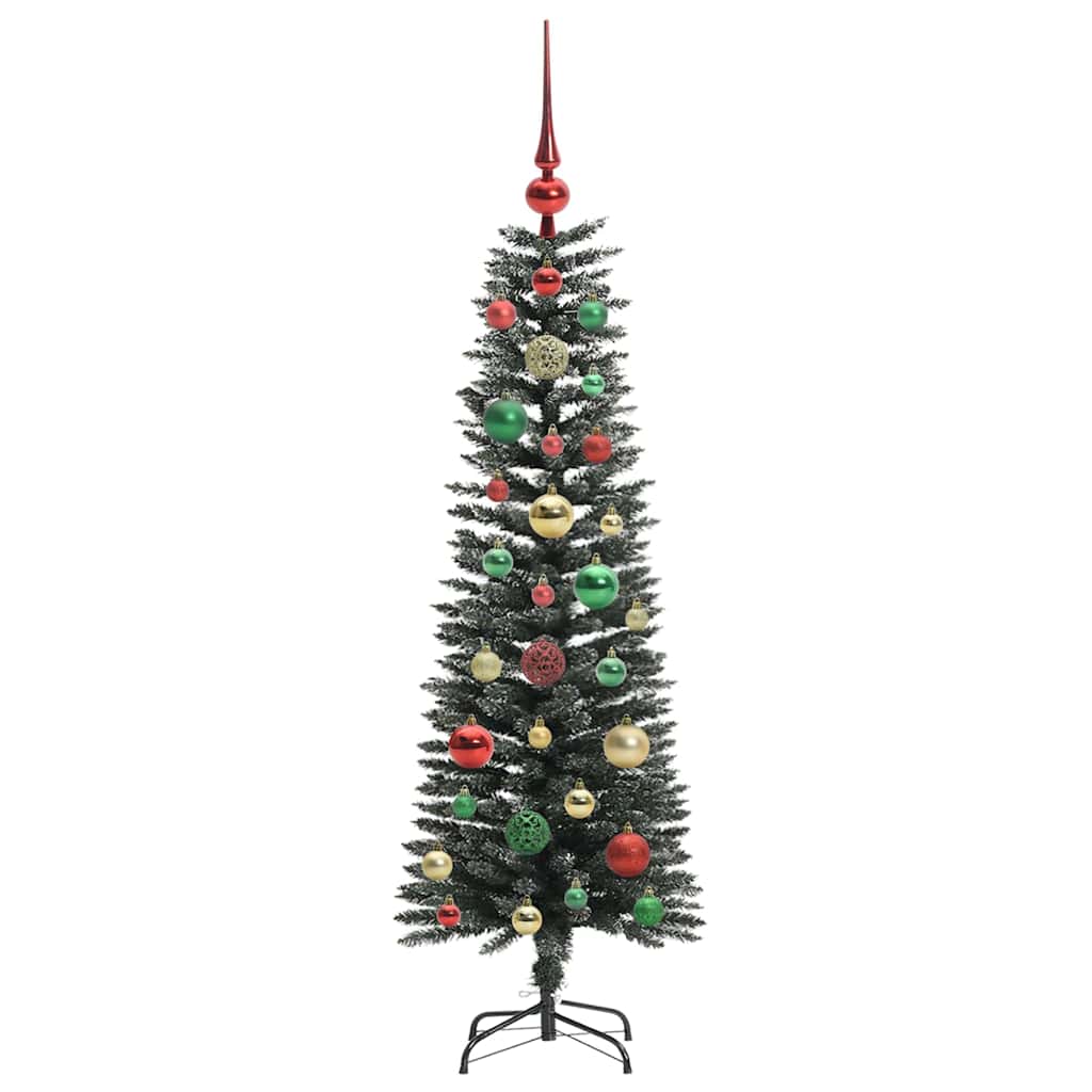 Kunstkerstboom met 150 LED Groen 120 cm PVC en Plastic en Staal is nu te koop bij PeponiXL, paradijselijk wonen!