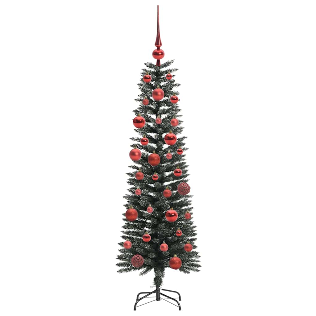 Kunstkerstboom met 150 LED Groen 150 cm PVC en Plastic en Staal is nu te koop bij PeponiXL, paradijselijk wonen!