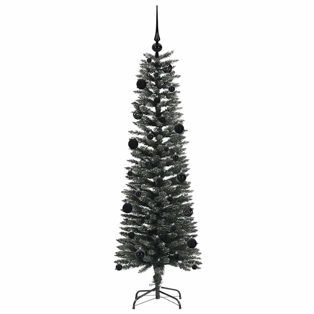 Kunstkerstboom met 150 LED Groen 150 cm PVC en Plastic en Staal is nu te koop bij PeponiXL, paradijselijk wonen!