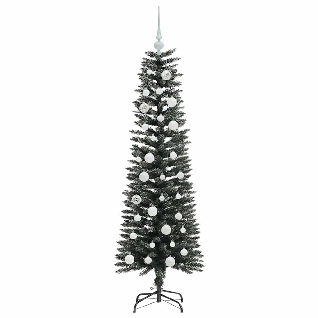 Kunstkerstboom met 150 LED Groen 150 cm PVC en Plastic en Staal is nu te koop bij PeponiXL, paradijselijk wonen!